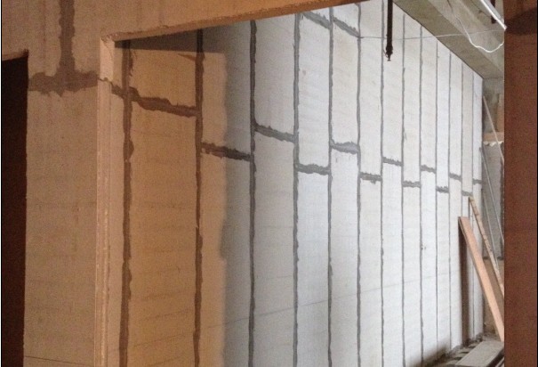 會(huì)所內(nèi)部門窗隔墻板施工展示圖二