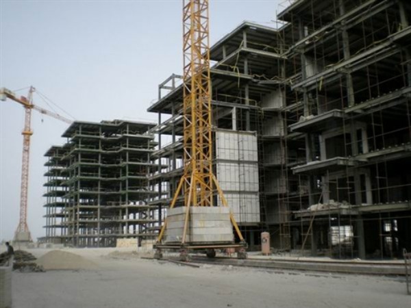 大型建筑輕質(zhì)隔墻工程展示