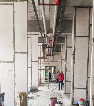 博悅佳輕質隔墻板項目工地現(xiàn)