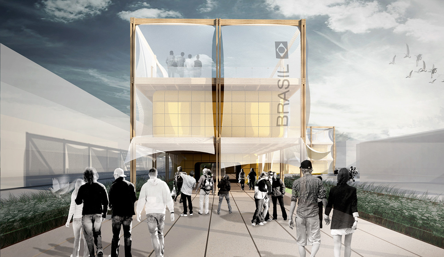 &ldquo;這個(gè)項(xiàng)目的概念是基于不同要求的平衡，它似乎對我們至關(guān)重要的反應(yīng)協(xié)調(diào)建筑美、功能簡單的挑戰(zhàn)，技術(shù)要求高，合理的執(zhí)行成本，建筑的熱環(huán)境控制和能源成本。&rdquo;